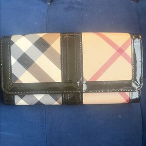 Burberry Plaid Wallet